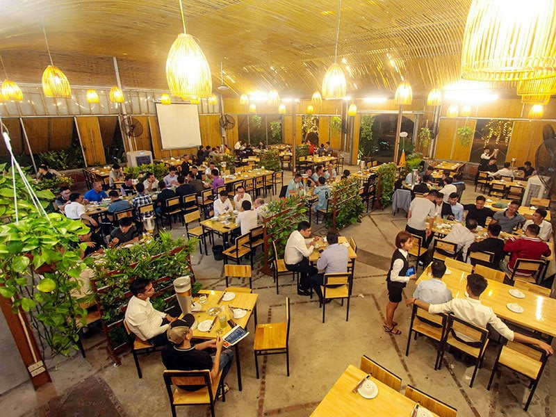 Xanh Drinks – Nhà hàng đặt tiệc lấy cảm hứng từ làng quê Việt Nam