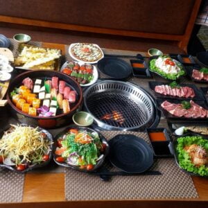 Ưu đãi quà tặng ăn buffet tại Sashimi BBQ Garden 8